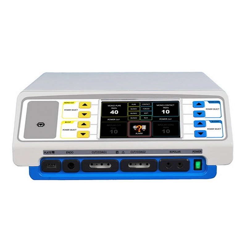 LED High Frequency monopolar and bipolar Electrosurgical Unit ESU Diathermy Machine