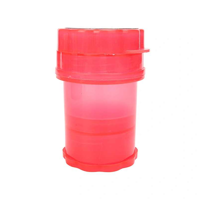 Customized colorful tobacco herb grinder plastic grinder