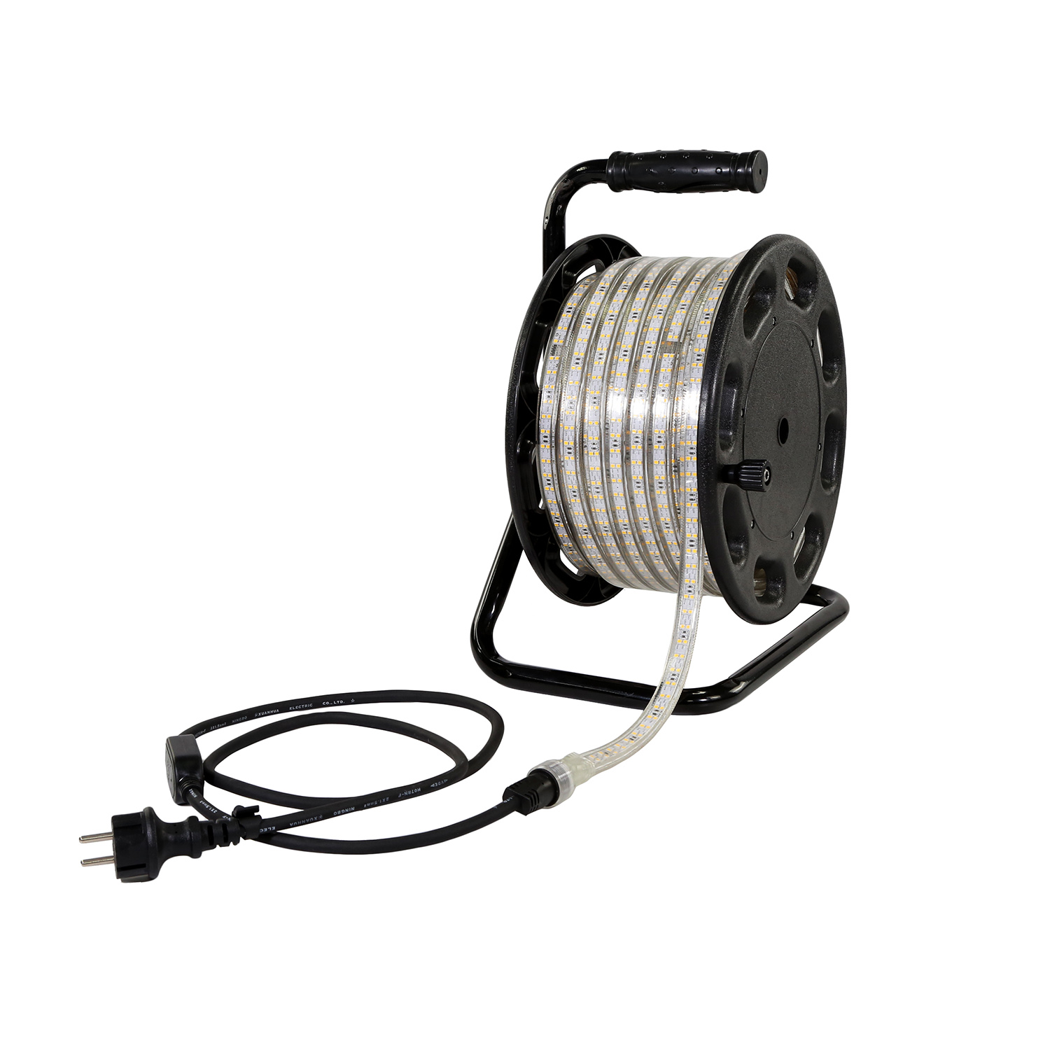 AC230V AC100V AC110V LED Hoist Construction Applied LED Light with Stand Safety work light drum for access light orientation light made for builders