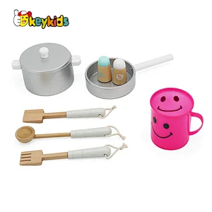 New Original Design large white wooden toy kitchen for children W10C382