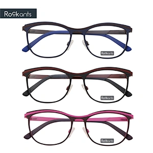 Popular hot selling new fashion metal optical frame round eyeglasses