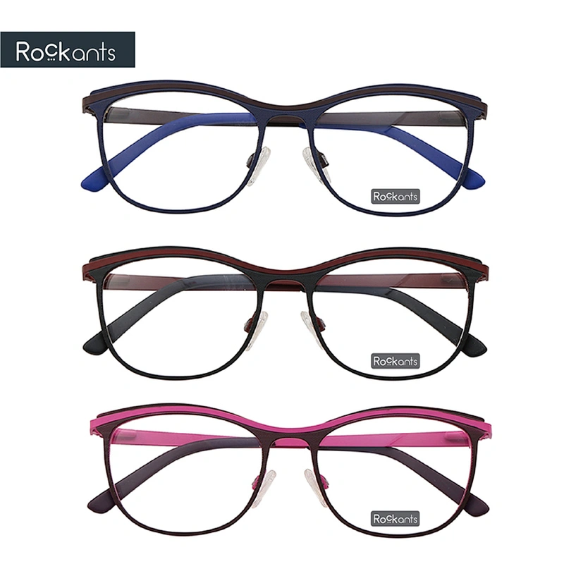 Popular hot selling new fashion metal optical frame round eyeglasses