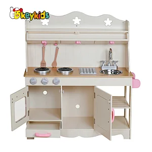 Pretend Play Toys Wooden Kitchen Set For Kids W10C319