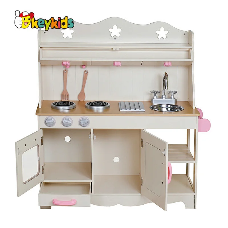 Pretend Play Toys Wooden Kitchen Set For Kids W10C319