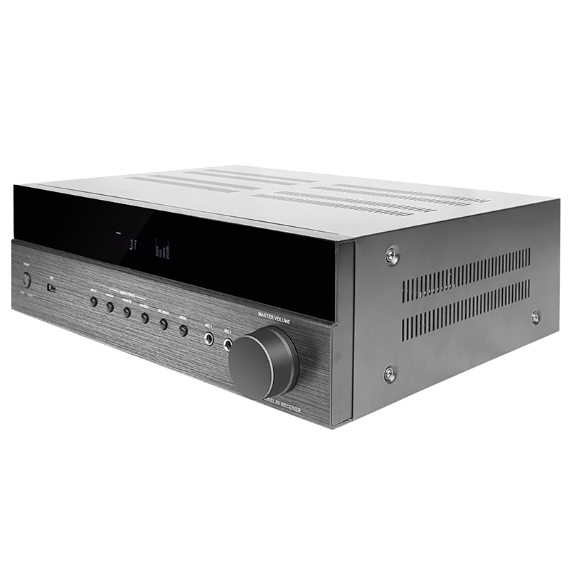 豪韵61885.1家用大功率专业AV功放机重低音K歌家庭影院定阻高清