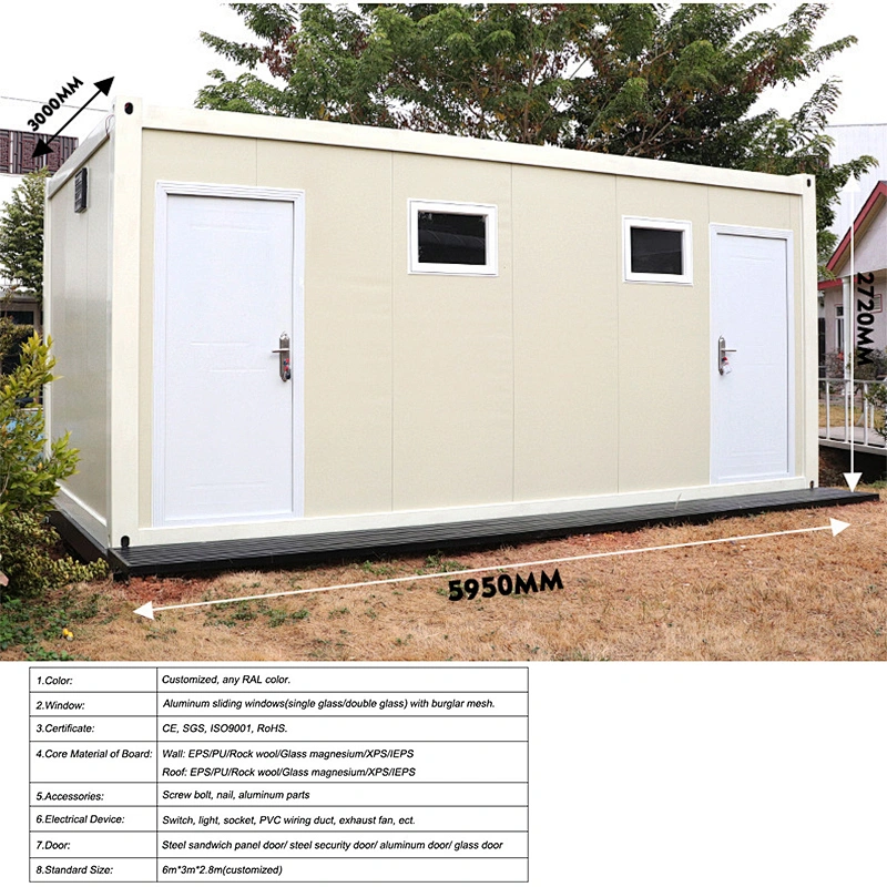 Living Moving Container House