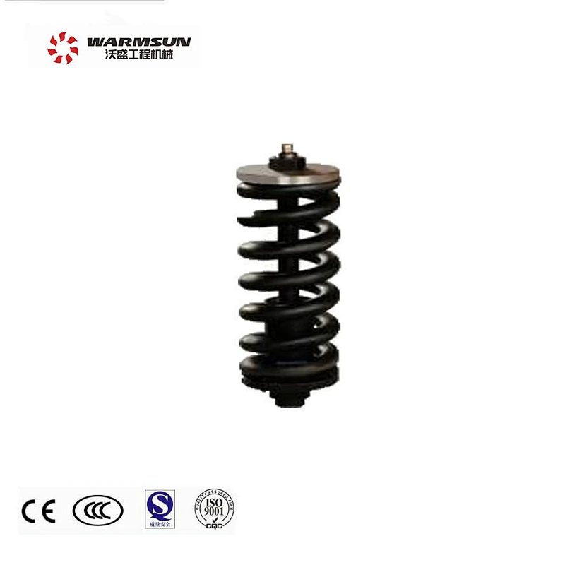 Steel Track Adjuster Recoil Spring , 115.00KG Recoil Spring Excavator