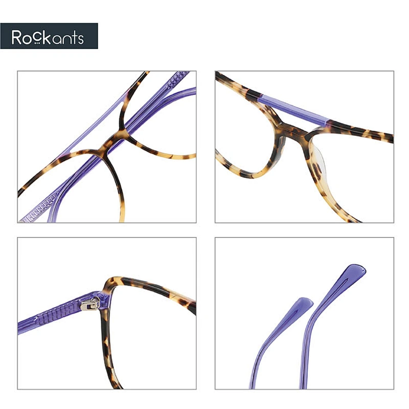 New Exquisite Design acetate cat eye frame lamination woman optics glass frames