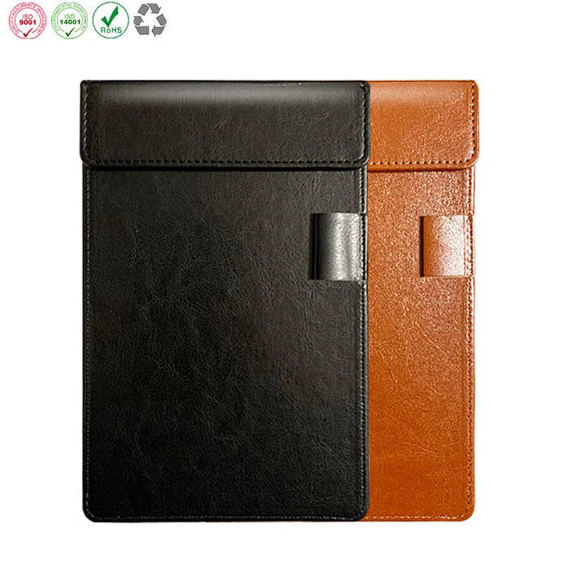 Restaurant pu leather bill board check holder