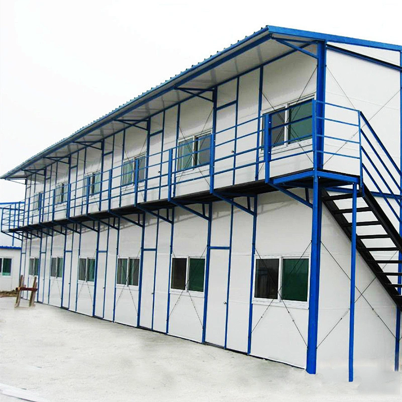 Tipo casa prefabricada modificada para requisitos particulares K de tres pisos de la casa modular del panel de bocadillo