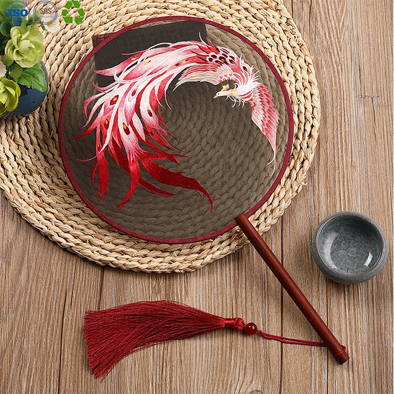 Chinese style hand embroidery fan