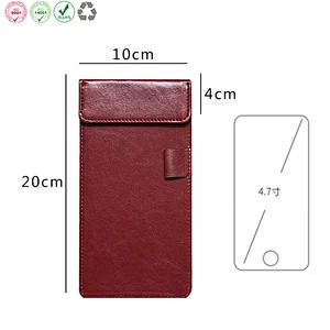 Restaurant pu leather bill board check holder