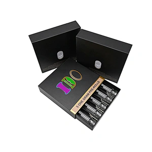 High - end Custom Pre Roll Packaging Box Child Proof Bottom Button Preroll Packaging