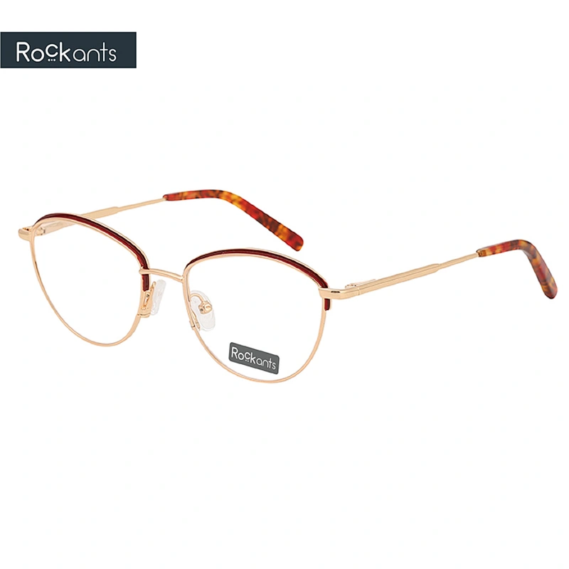 China wholesale brand design cat eye metal optical frame eyeglasses frames styles