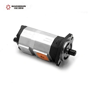 60086040 Hydraulic Double Gear Pump , P097-16 High Pressure Hydraulic Gear Pump
