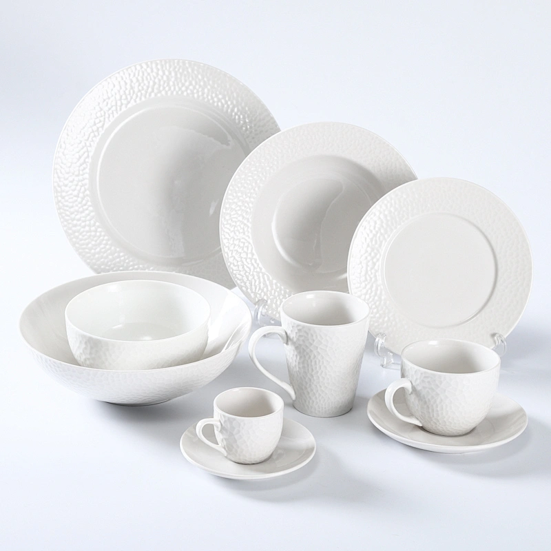 EMBOSSED DINNER SET