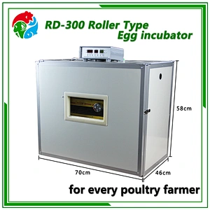 300 chicken roller egg incubator