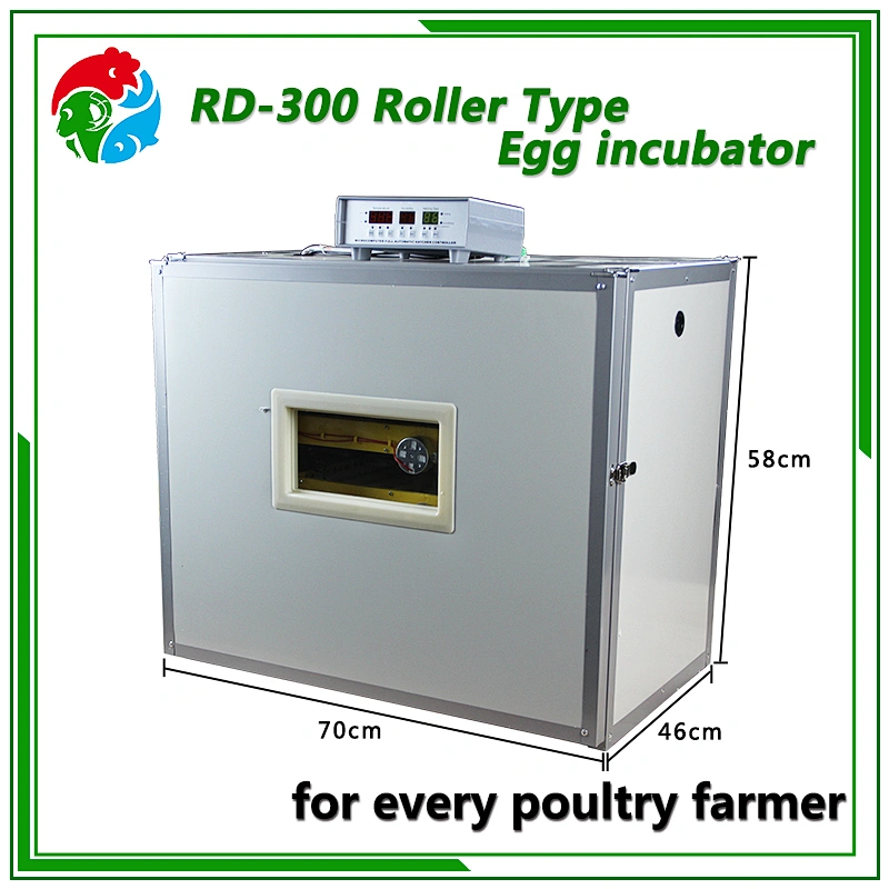 300 chicken roller egg incubator