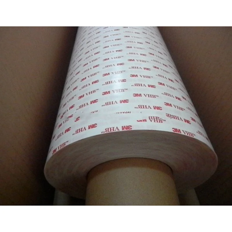 3M Brand Die Cut Sticker 4920 Double Coated Adhesive Acrylic Foam Tape White Color