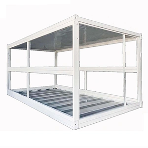 Casa contenedor prefabricada de lujo plegable