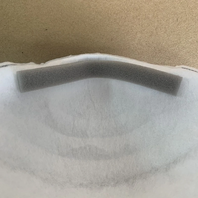 Cup type KR95 disposable protective mask similar to 3M 8246