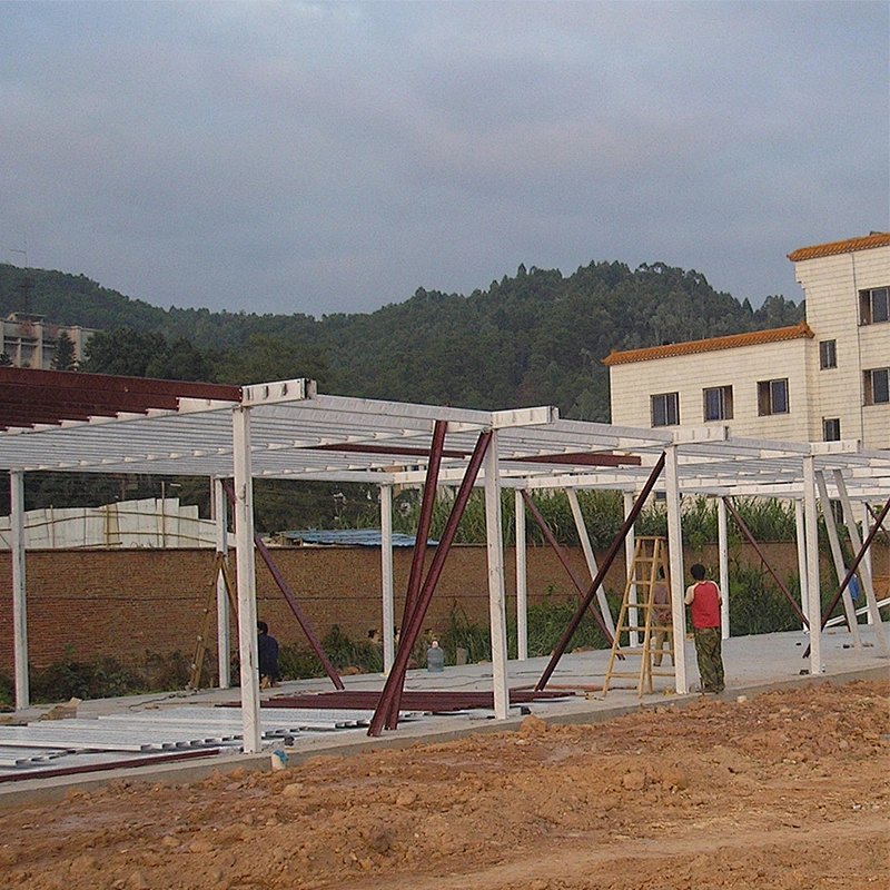 K-type prefab house for temporary building