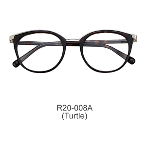 New style custom retro popular brand women and man popular acetate optical eyeglasses frame