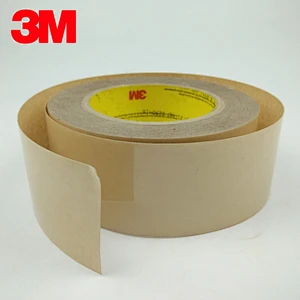 3M 9731 double sided tape silicone adhesive coated on one side, acrylic adhesive coated on the other side