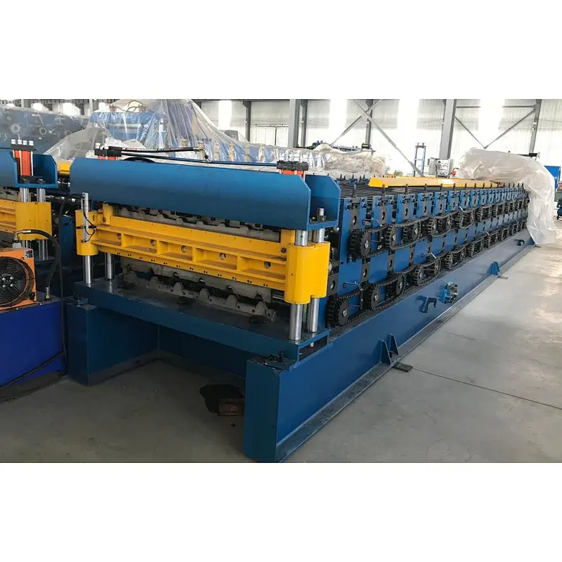 Double Layer Roll Forming Machine Corrugated Roofing Sheet and IBR Tile Forming Machine