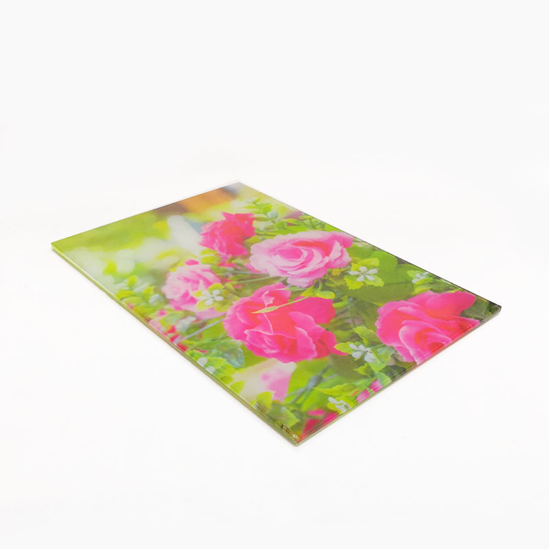 Digital printed tempered laminated stain glass for decoration