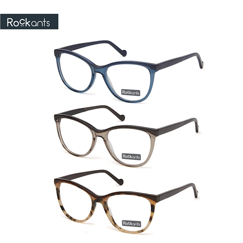 New Design Optical Trendy Cat Eyeglasses Frame Spectacle-frame Glasses frame acetate for woman