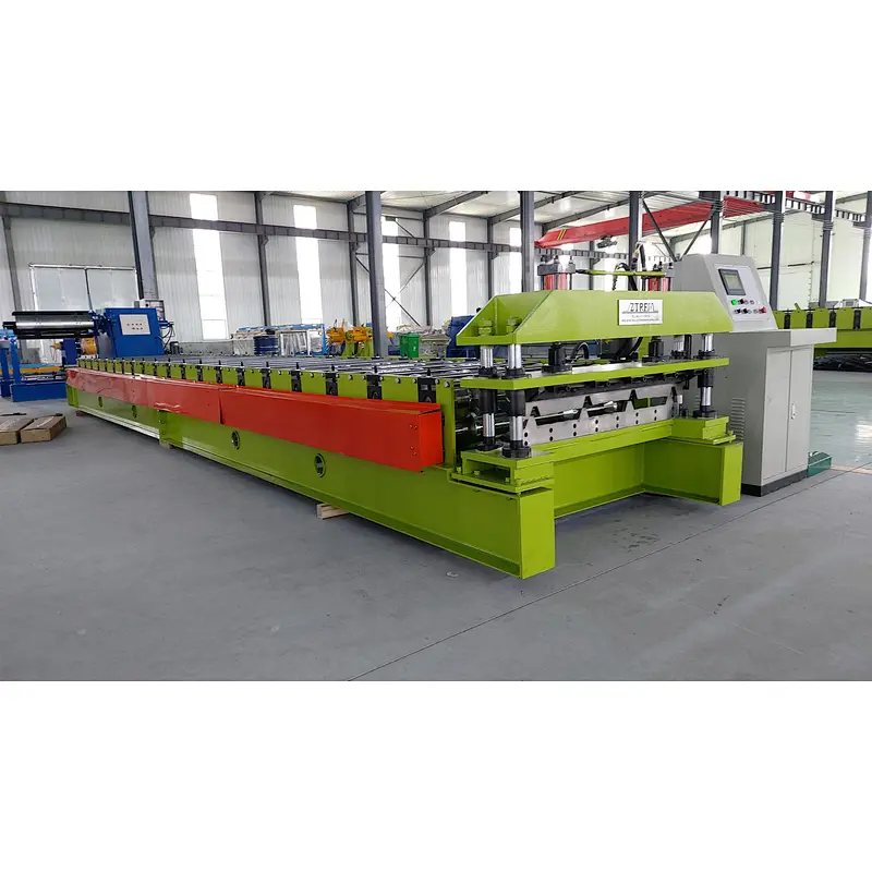 Trapezoidal Roofing Sheet Machine IBR Tile Forming Machine