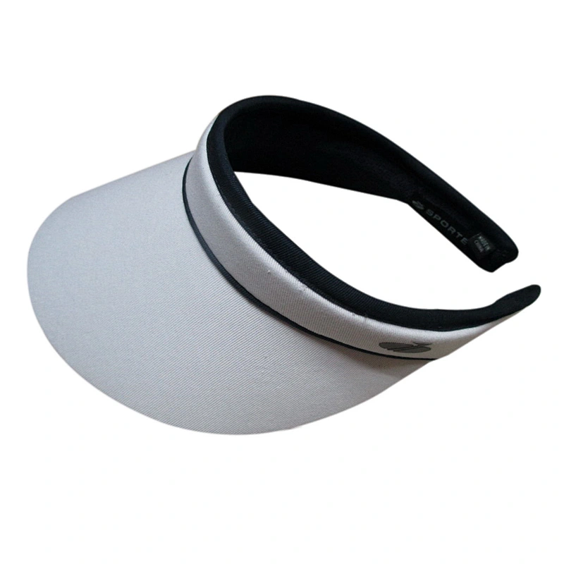 cotton twill clip sun visor hat