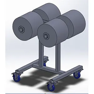 Riding post middle rubber pad