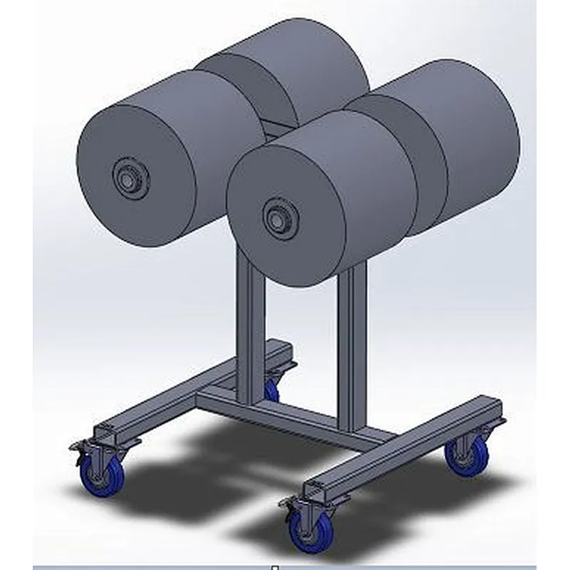 Riding post middle rubber pad
