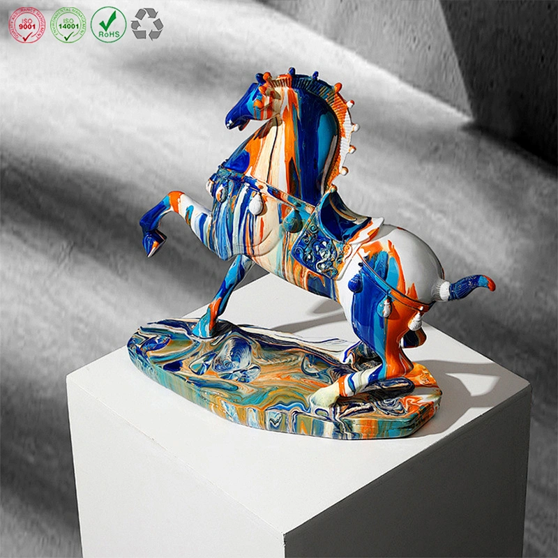 Colorful horse decorative