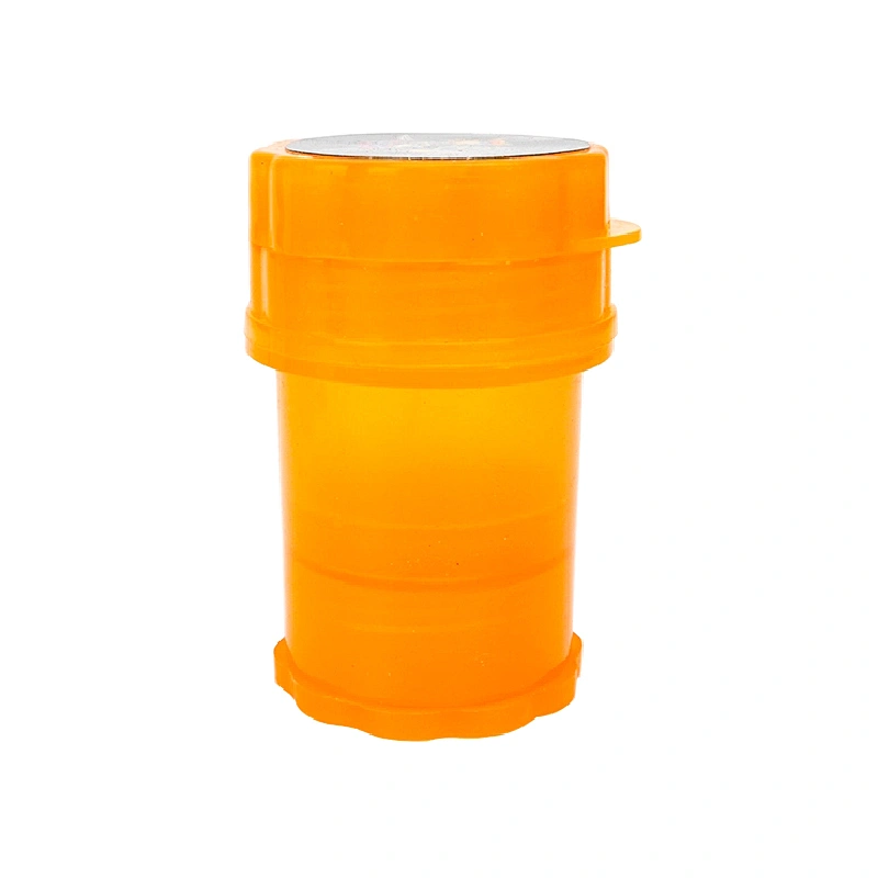Customized colorful tobacco herb grinder plastic grinder