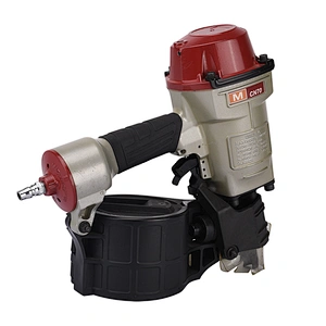 RONGPENG Coil Pallet Nailer MCN70 Nail Gun 15 Degree Flat Wire Welded Nails Wooden Framing Nailer