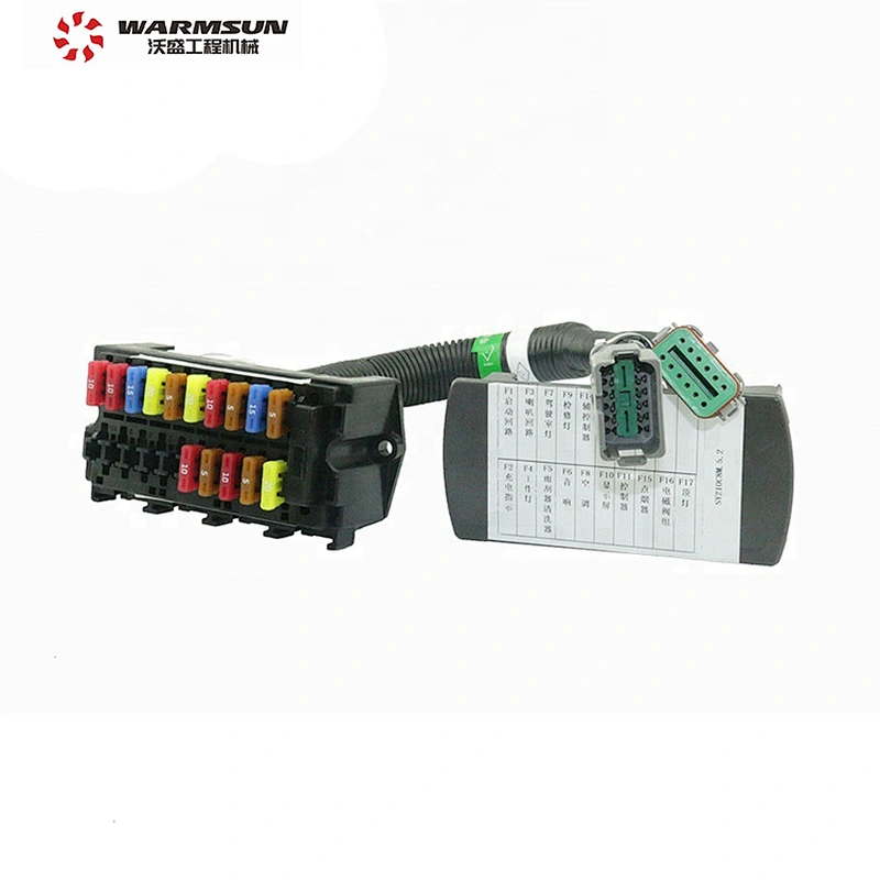 10123861 Excavator Harness Fuse Box SY210C8M.5.2 Excavator Electric Parts