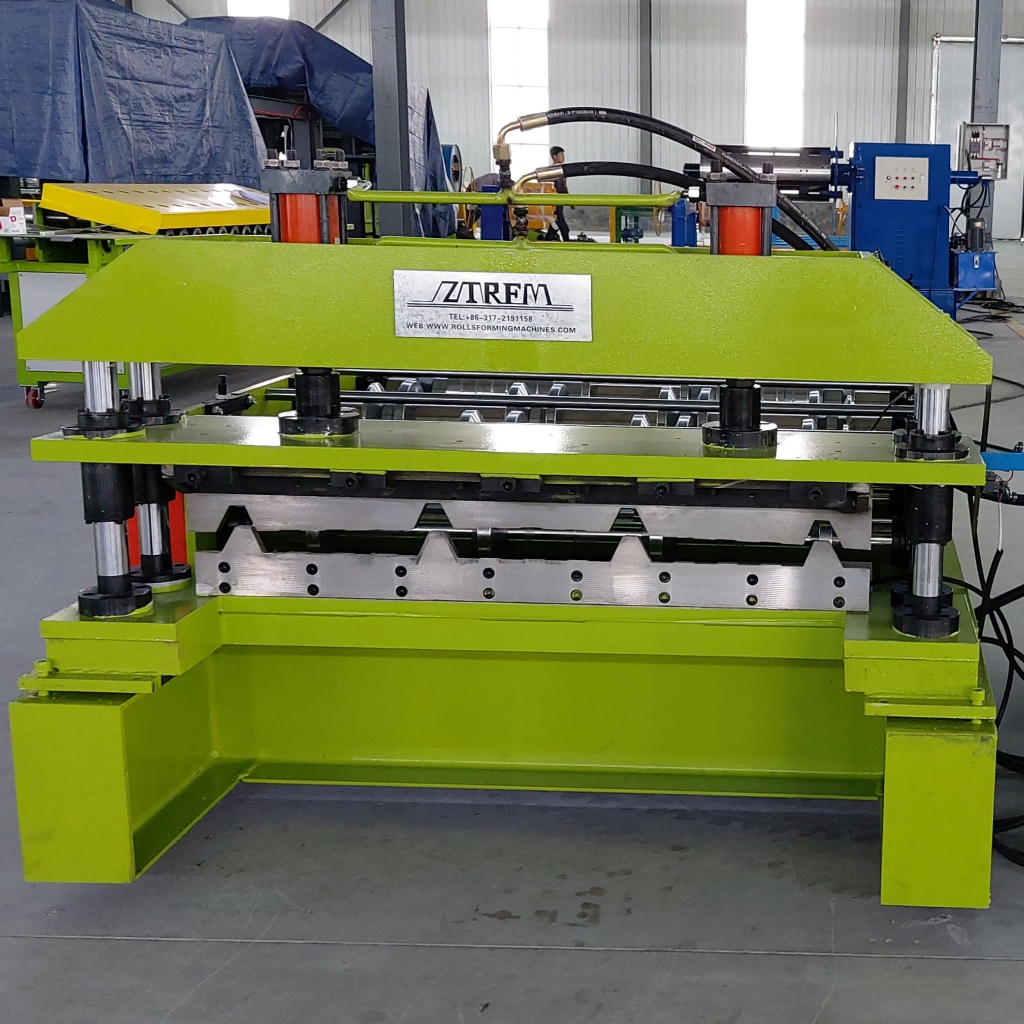 Trapezoidal Roofing Sheet Machine IBR Tile Forming Machine