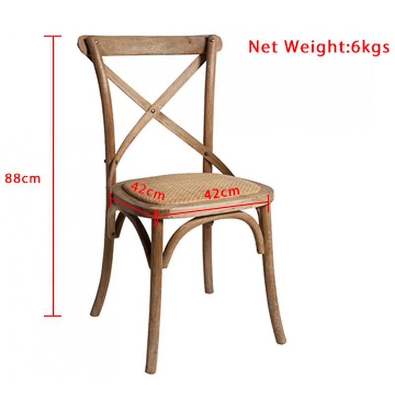 cross back chairs