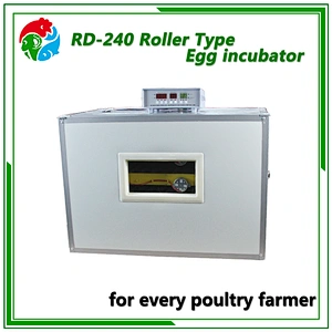 240 chicken roller egg incubator