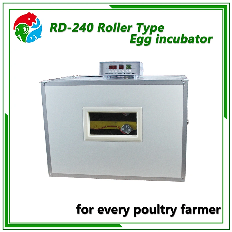 240 chicken roller egg incubator