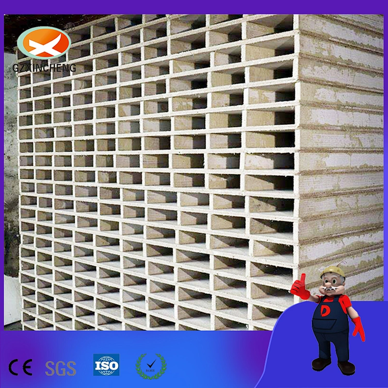 China hizo el panel sándwich de magnesio de vidrio para hospitales