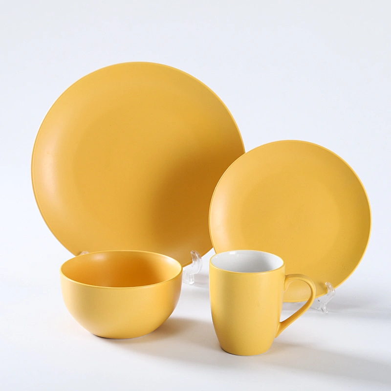 COLOR GLAZE DINNER SET