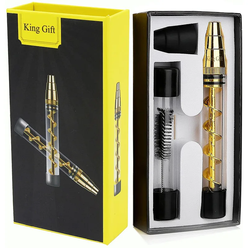 Glass cleaning kit extra large gift twisted glass blunt smoking accessories