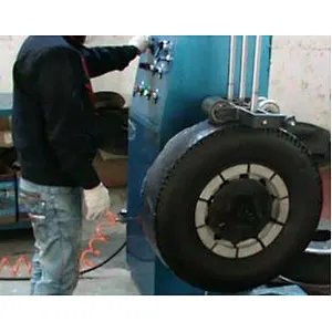 Riding post middle rubber pad