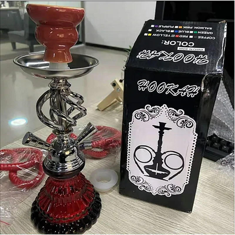 Hookah set custom glass hookah