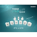 USB charger modules for fixed installations