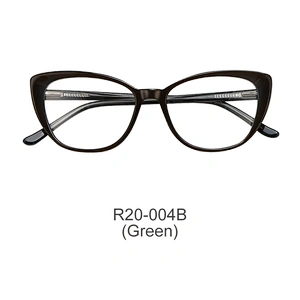 cat eye woman acetate frames fashionable design eyeglasses optical frame